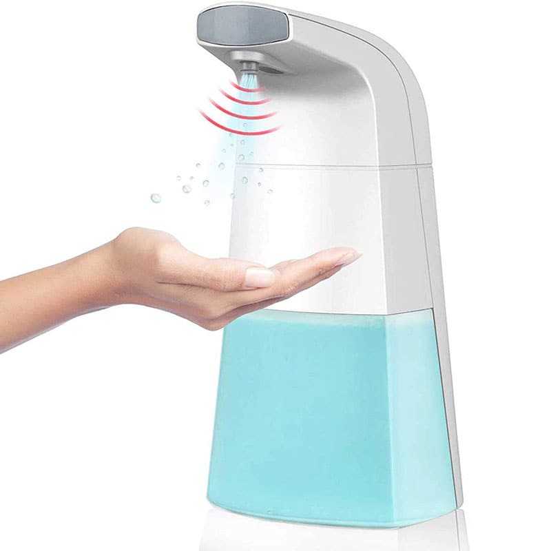 DISPENSADOR AUTOMATICO DE JABON RECARGABLE