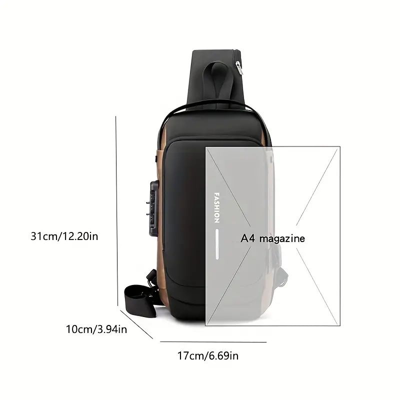 Bolso Antirrobo Urbano con Carga USB