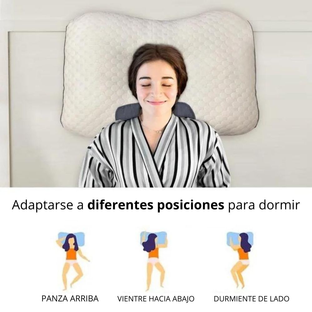 2 Almohada Ortopédica Cervical - Comfort Max™