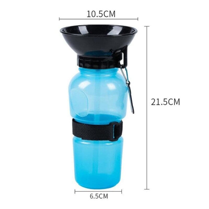 Botella De Agua Portable Para Mascotas Y Bebedero