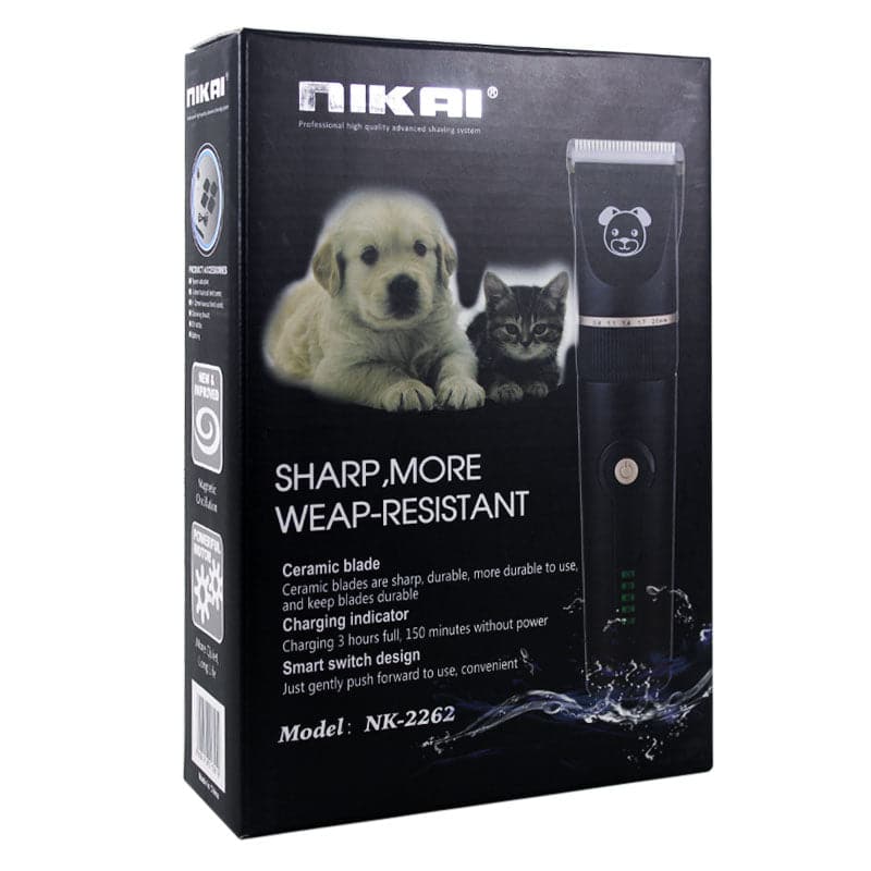 Máquina Inalámbrica Para Corte De Cabello Para Mascotas Resistente Al Agua