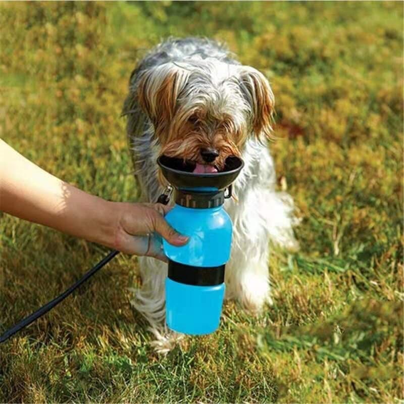 Botella De Agua Portable Para Mascotas Y Bebedero