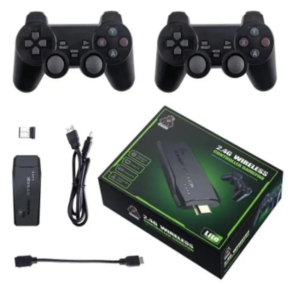 MINI CONSOLA 4K CONTROLES INALAMBRICOS