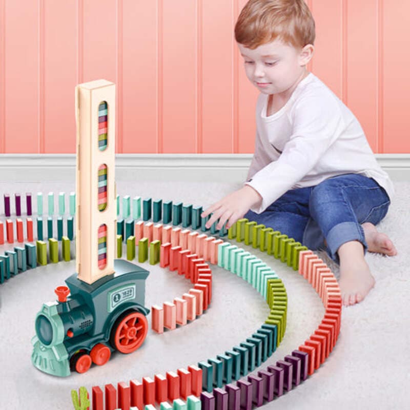 Tren Didáctico de Domino para Niños