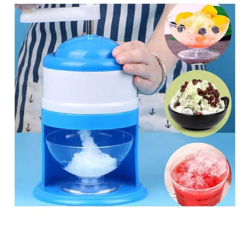 Maquina trituradora granizados raspados de hielo portátil
