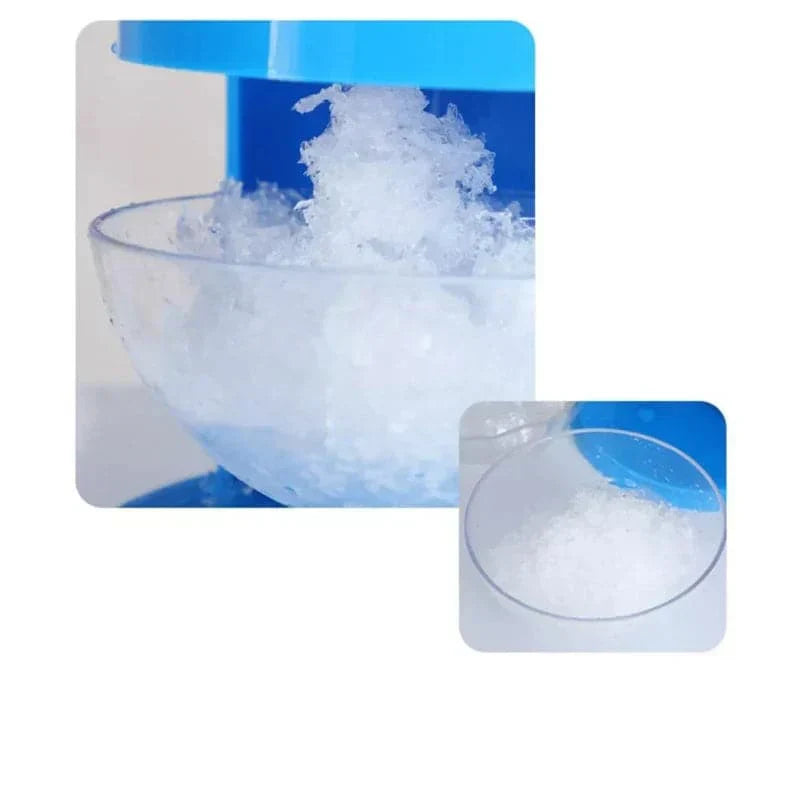 Maquina trituradora granizados raspados de hielo portátil