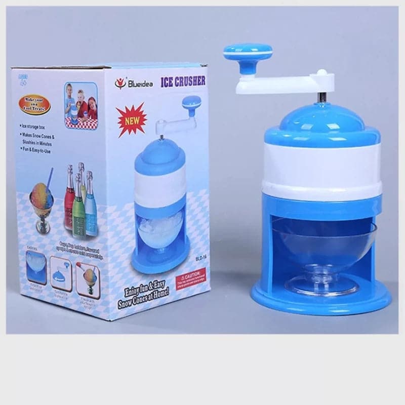 Maquina trituradora granizados raspados de hielo portátil