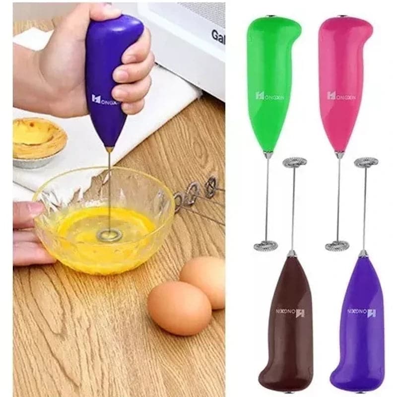Mini espumador de pila