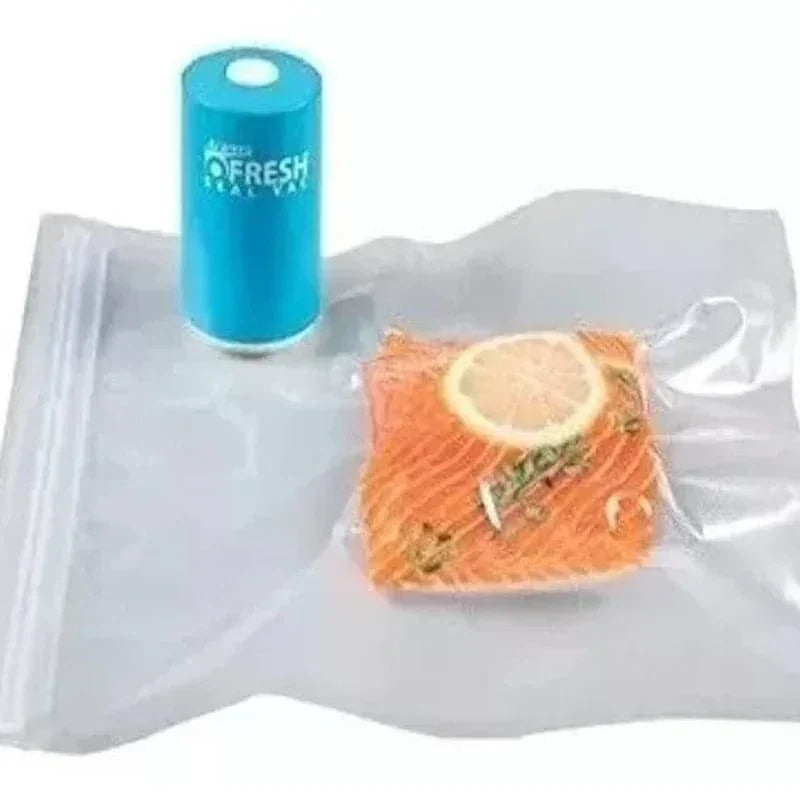 Mini selladora al vacío + 10 bolsas