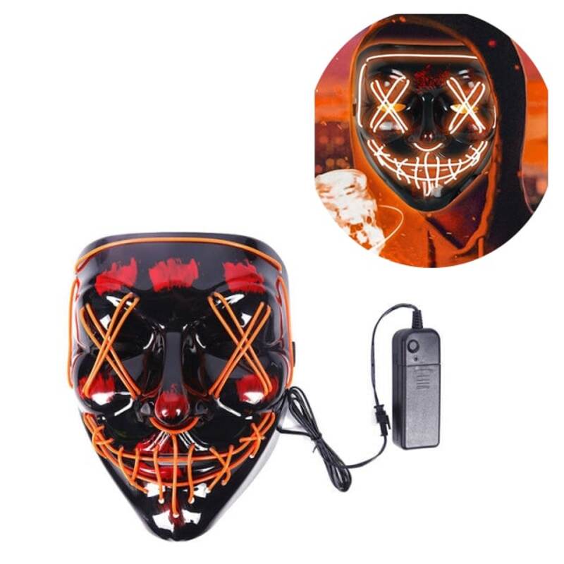 PURGA de Halloween LED con Control Remoto
