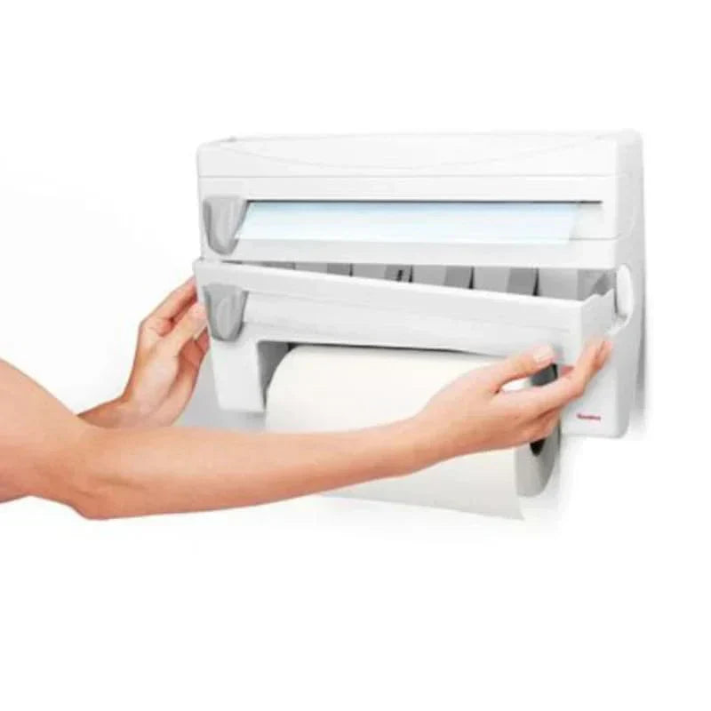 Portarrollos de cocina 4 en 1 Roll 'n roll marca Metaltex