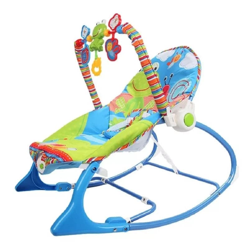 Silla mecedora vibradora musical antirreflujo para bebes