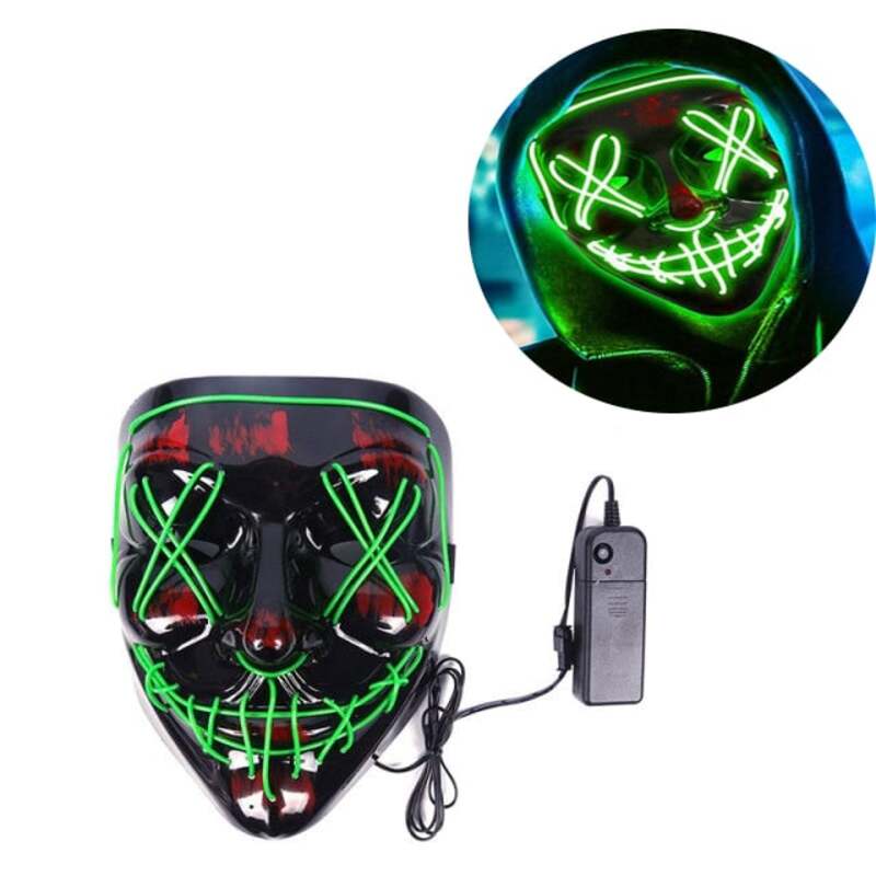 PURGA de Halloween LED con Control Remoto