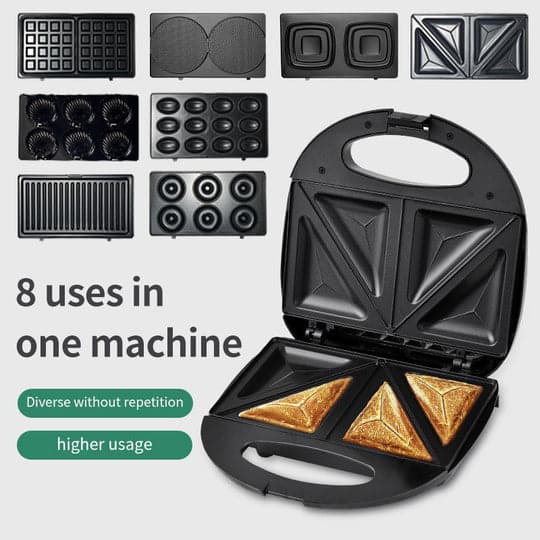 SANDWICHERA MULTIFUNCIONAL 8 EN 1