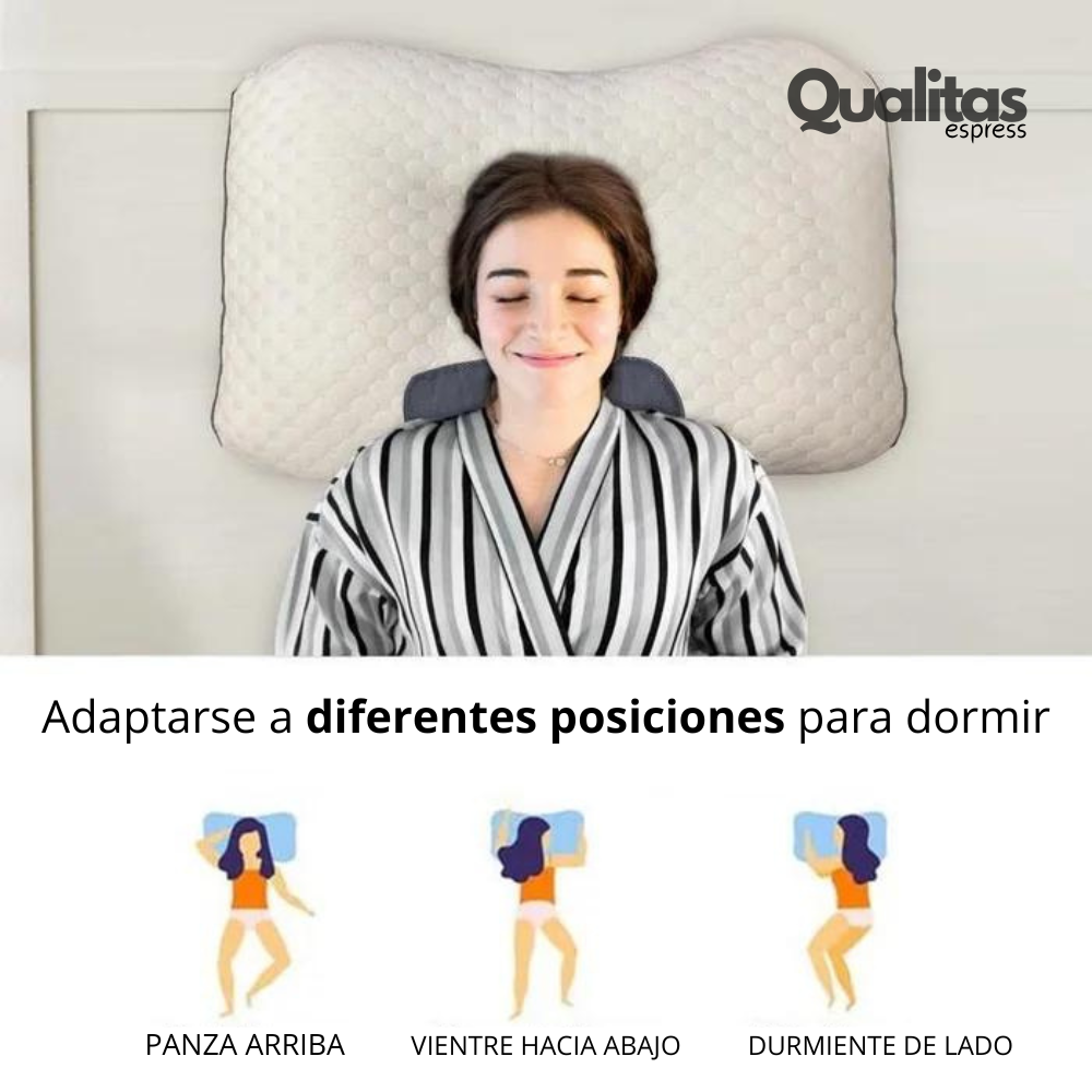 4 Almohada Ortopédica Cervical - Comfort Plus™