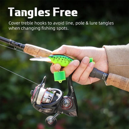 Protector de anzuelos de pesca Tapa de anzuelo triple
