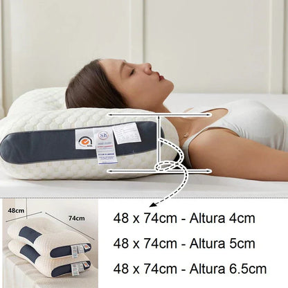 4 Almohada Ortopédica Cervical - Comfort Plus™