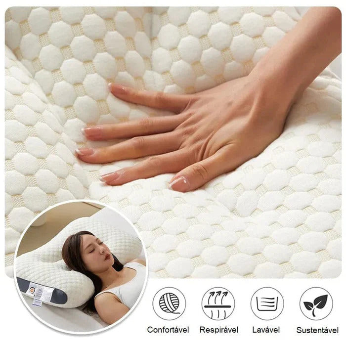 4 Almohada Ortopédica Cervical - Comfort Plus™