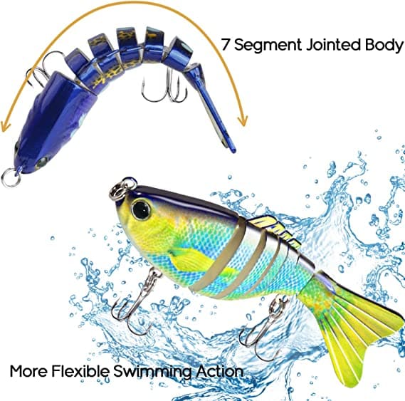 Pack de 2 Peces Anzuelo de Pesca