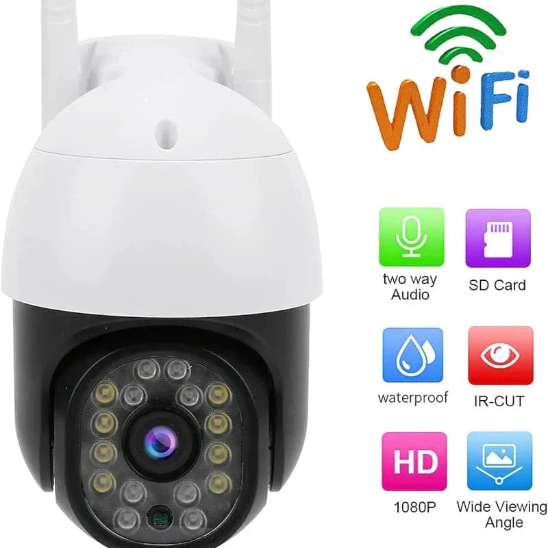 Camara exterior PTZ app V380PRO