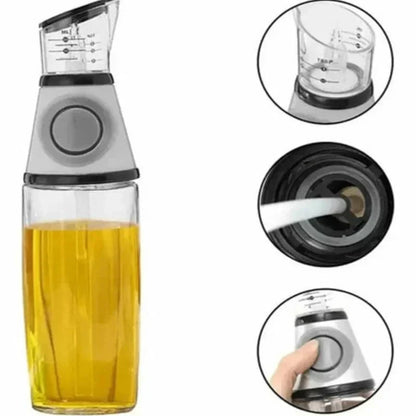 Dispensador dosificador con medidor de aceite y vinagre