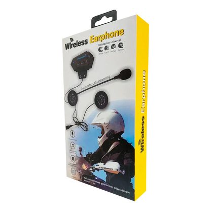 Intercomunicador bluetooth para casco de moto