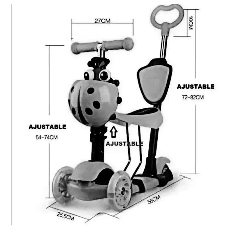 Patineta 5 en 1