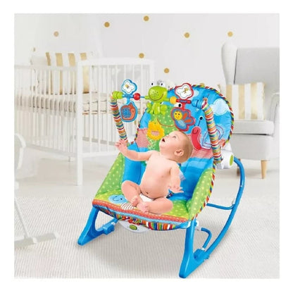 Silla mecedora vibradora musical antirreflujo para bebes
