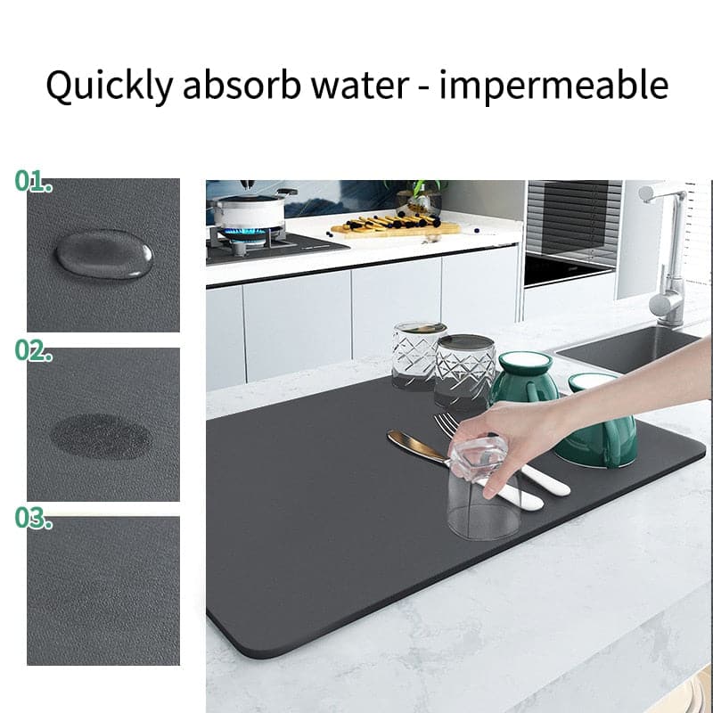 Alfombrilla de Cocina Superabsorbente